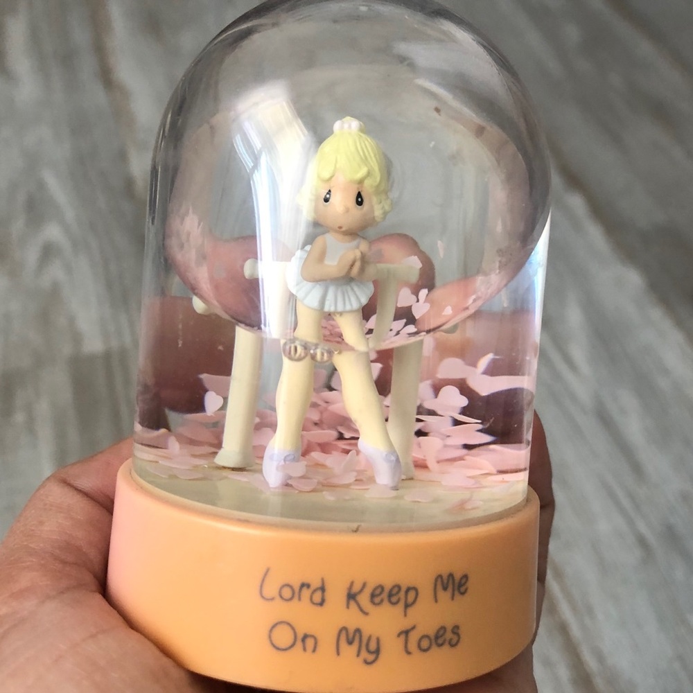 Precious Moments Lord Keep Me On My Toes